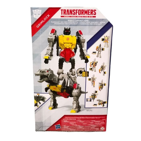 Hasbro Titan Transformers Grimlock 10.5 " Action Figurine - Picture 2 of 2